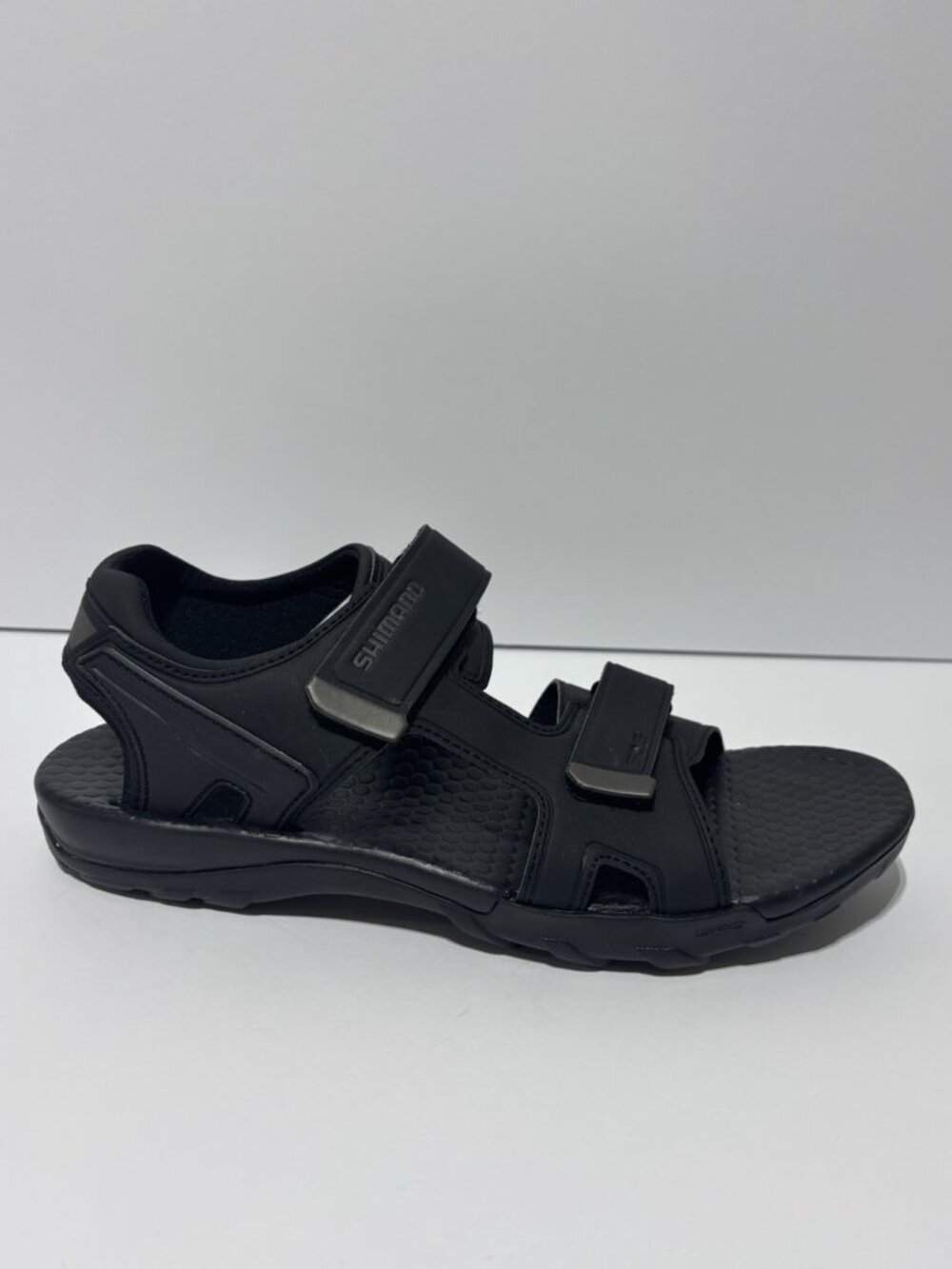 Shimano Men’s SD501 SPD Black Strappy Sandals, Size 10 M